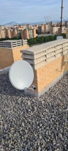 instalacion de antena prabolica astra 19,2 antenista alicante